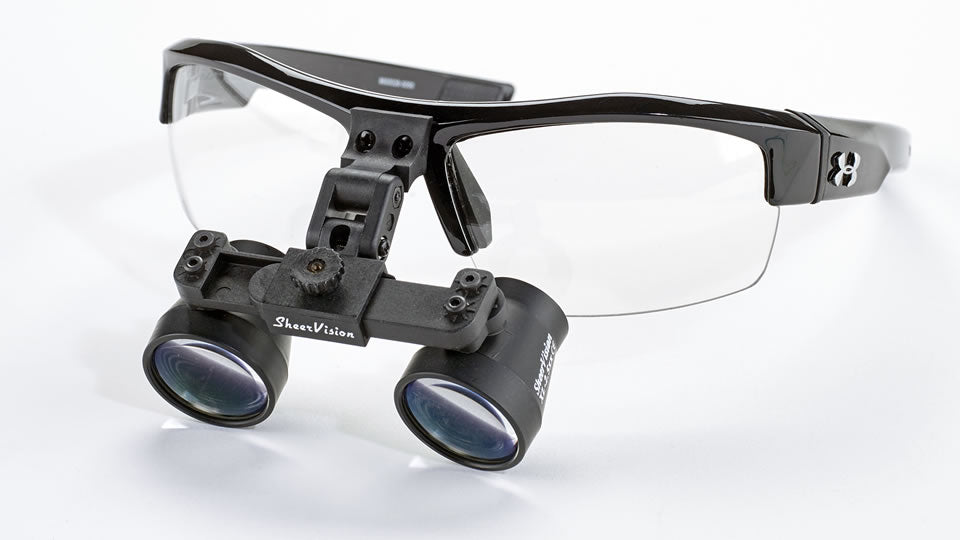 Flip-Up Expanded-Field Loupes: Under Armour Frame