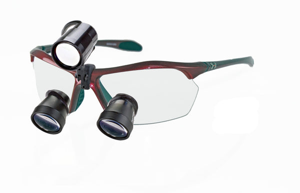 PerioOptix Loupes and Headlight options for doctors, surgeons
